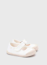 Tenis Lona Mercedes Blanco Igor